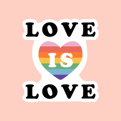 Love Is Love Sticker