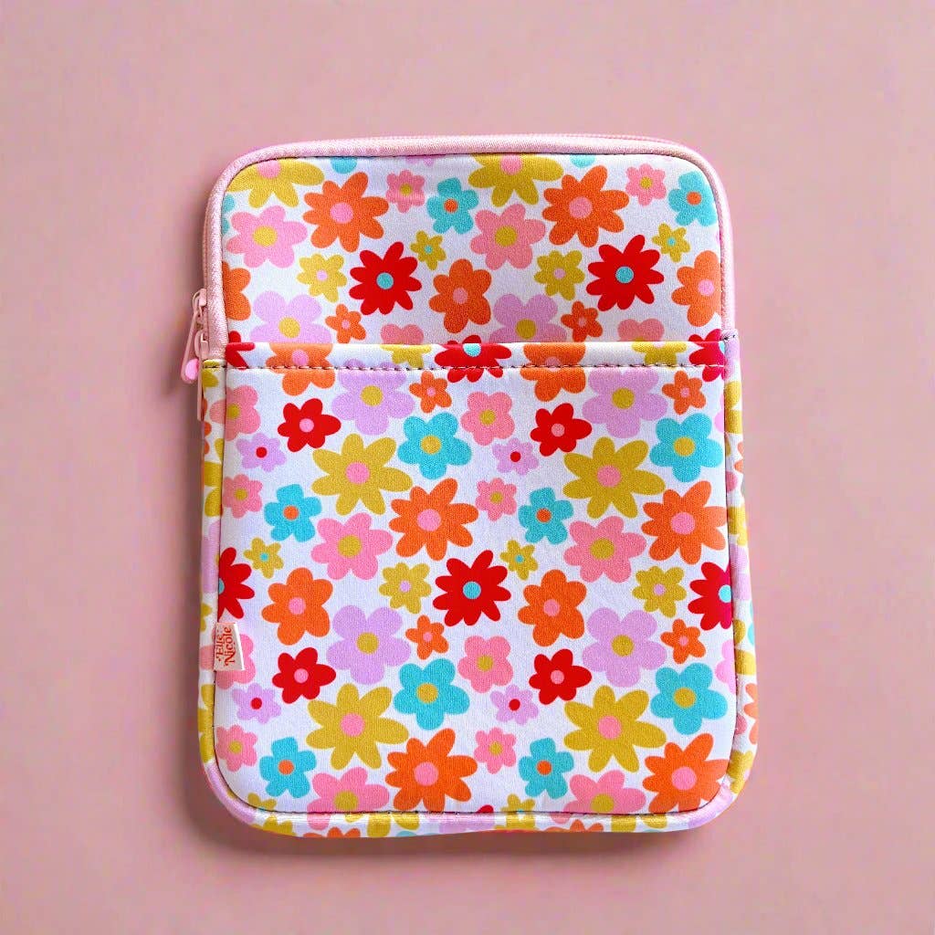 E-reader / Tablet Sleeve - Retro Floral