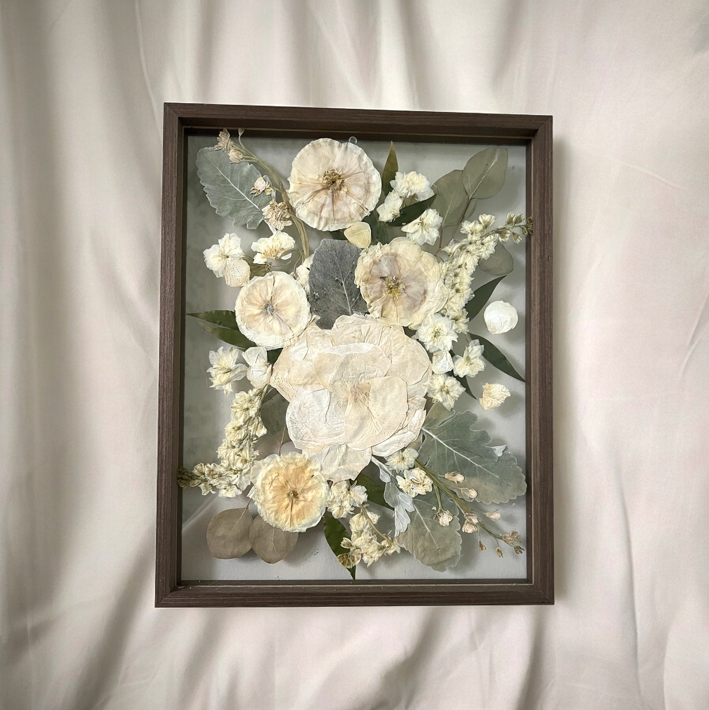 Custom Pressed Flower Floating Frame