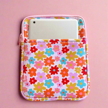 E-reader / Tablet Sleeve - Retro Floral