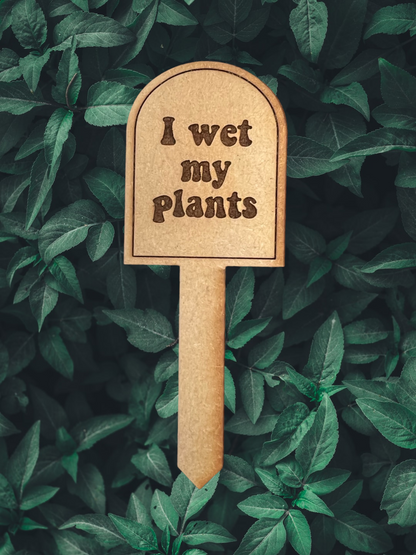 Snarky Plant Stakes