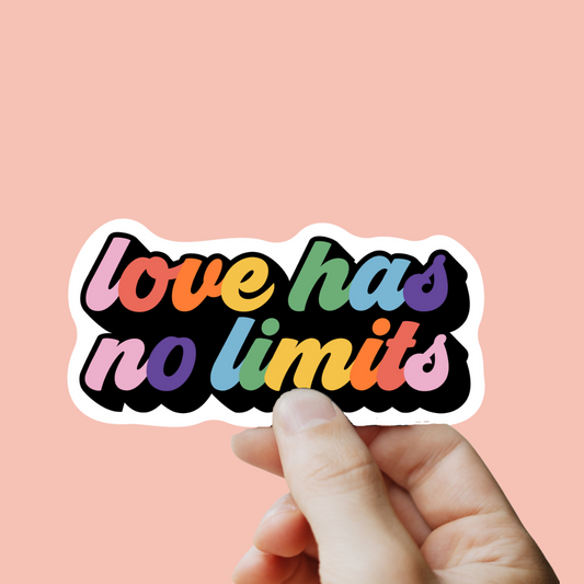 Love Has No Limits Sticker