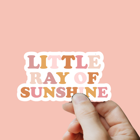 Little Ray Of Sunshine Sticker