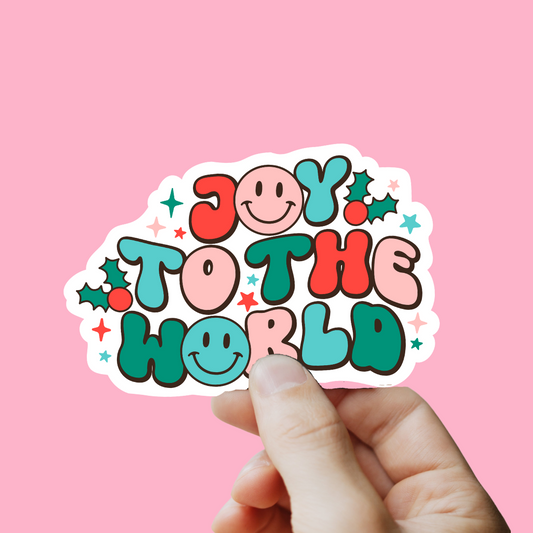 Joy To the World Sticker