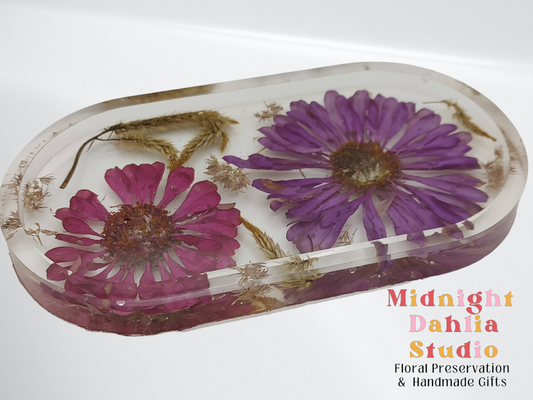 Custom Flower Preservation Vanity Tray